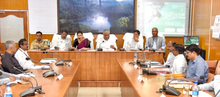 forest minister's meeting on human-animal conflict