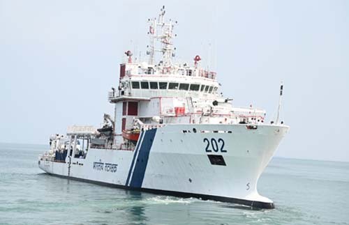 indian coast guard ship samudra pehredar