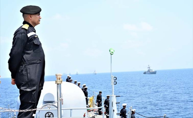 navy chief witnessed naval operations at sea