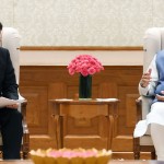 जापान के रक्षामंत्री प्रधानमंत्री से मिले