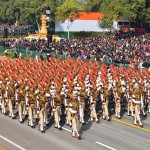 दिल्ली पुलिस की मार्चिंग