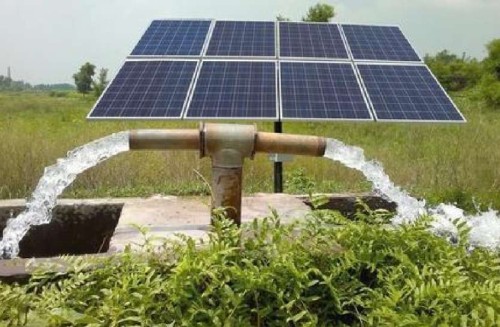 solar pumps and solar power plants for farmers