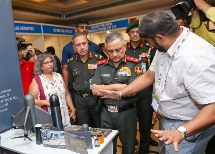 cds inaugurates arms exhibition