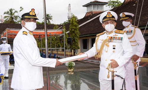 naval adornment ceremony at kochi naval base