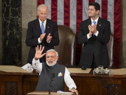 pm narendra modi in joint session of the us congress