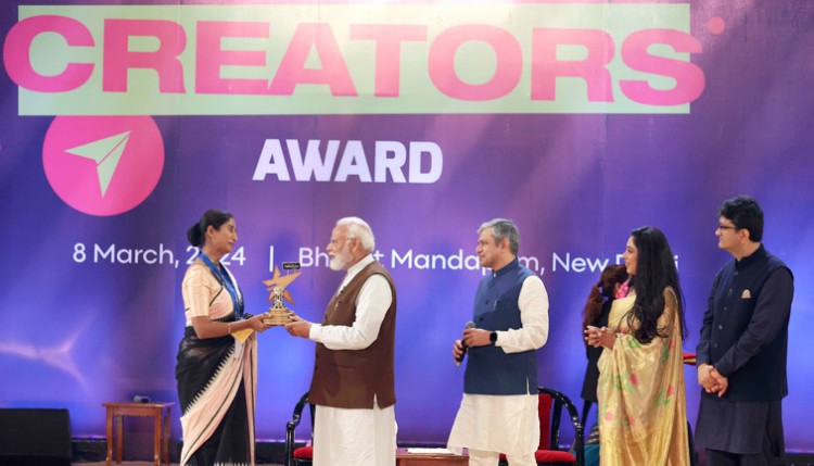 prime minister presented national creator awards