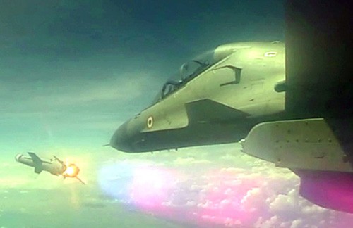 sukhoi-30 mki successful test of 'astra'