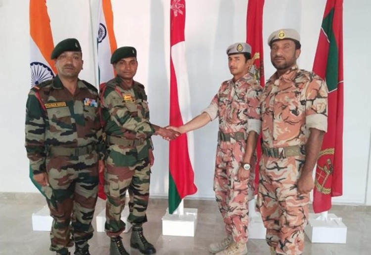 india-oman united military practice al nagah