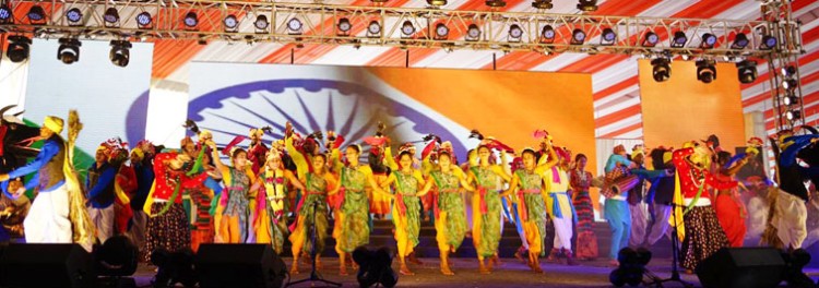 dandi padyatra colorful finale