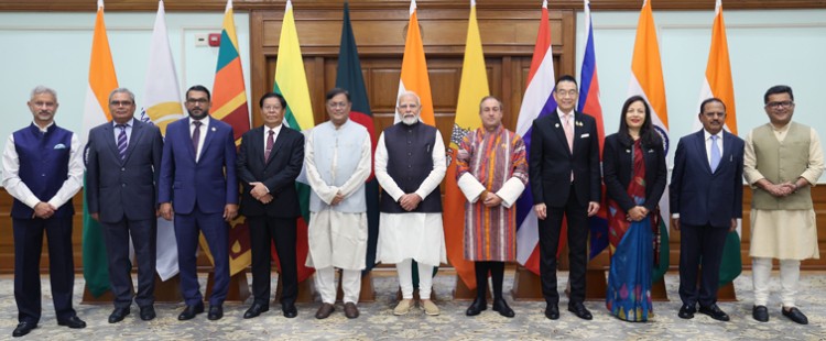 bimstec foreign ministers meet prime minister