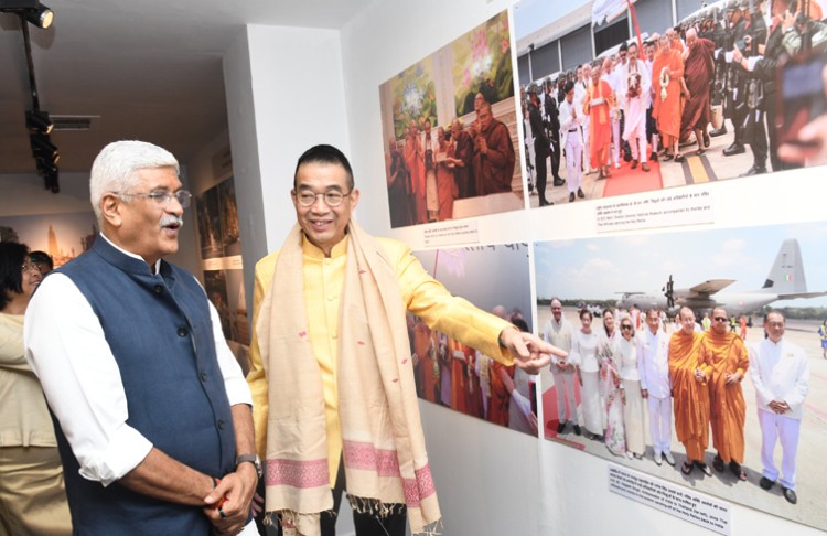 photographic exhibition on buddhism inaugurated at national museum