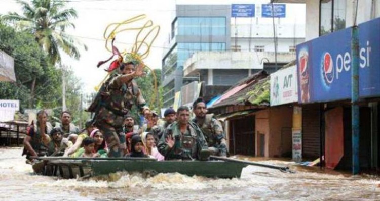 indian army flood relief campaign in kerala