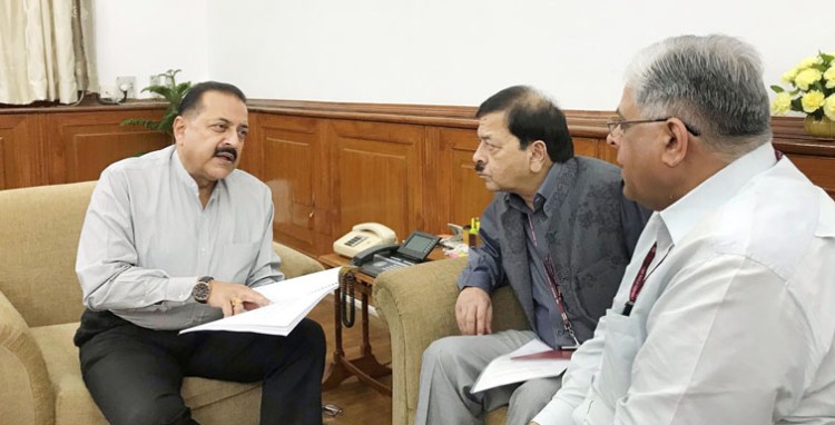 vigilance commissioners submitted report to dr. jitendra singh