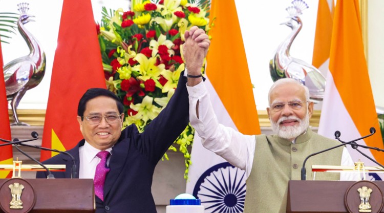 warm press statements by vietnam pm and narendra modi