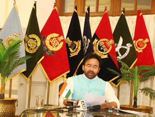 union minister of state for home affairs kishan reddy