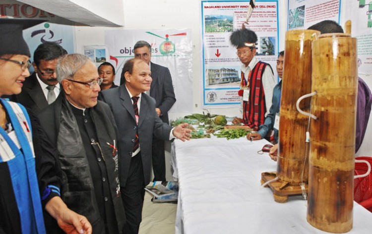 pranab mukherjee inaugurated the grassroots innovation exhibition