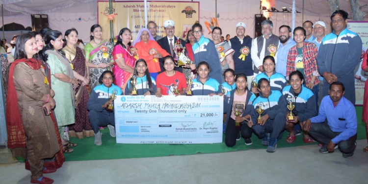 girls won the all india open basketball championship