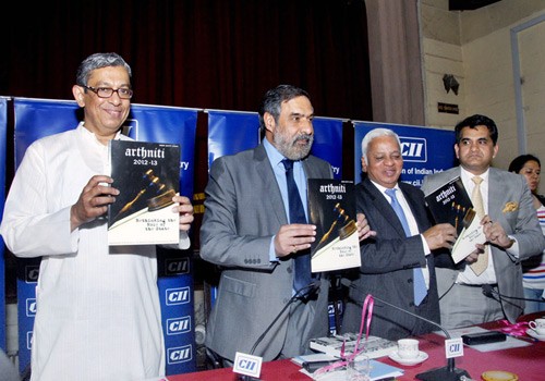 anand sharma at the cii interactive session on 'transforming india-role of youth', in mumbai