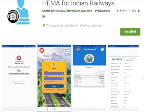 hrms mobile app launched