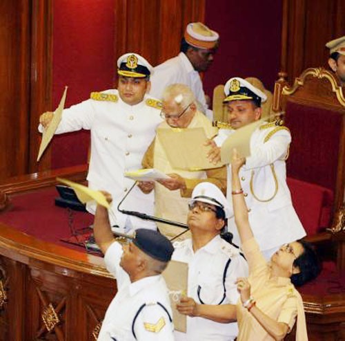 governor's address in the legislative assembly of uttar pradesh