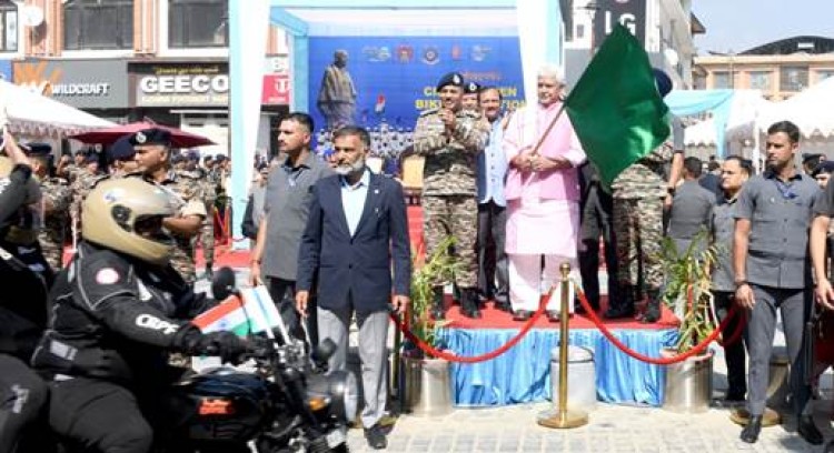 women's bike campaign starts from lal chowk