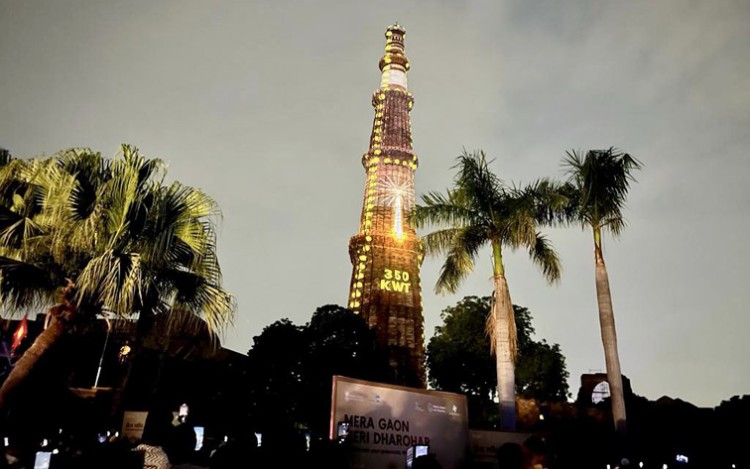 celebrating the rich cultural vibrancy of villages at qutub minar