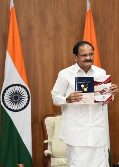 vice president releases two reports on the status of 'sex ratio at birth' and 'elderly population in india'