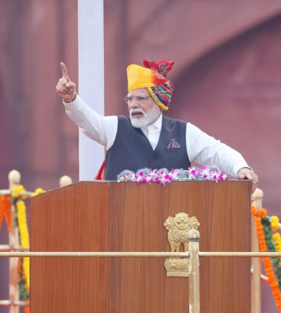 prime minister's address to the nation on 77th independence day