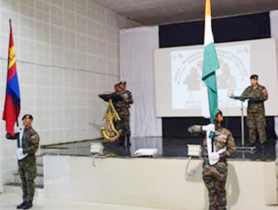 joint military training commenced in india-mongolia