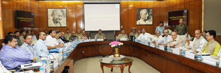 home minister rajnath singh in high-level meetings