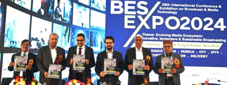 information and broadcasting minister inaugurated bes expo