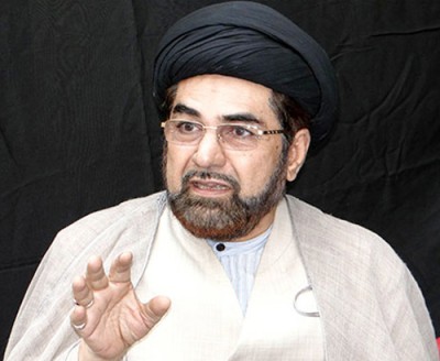 maulana kalbe jawad naqvi strongly welcomed on kashmir tour (file photo)