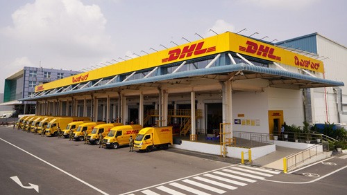 dhl's largest cargo terminal opened