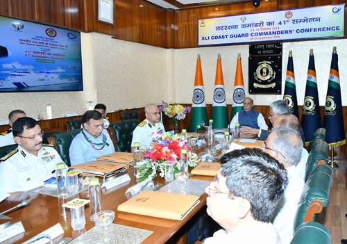 41st indian coast guard commanders' conference