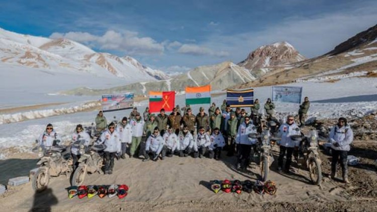 army himalayan motorcycle campaign in ladakh