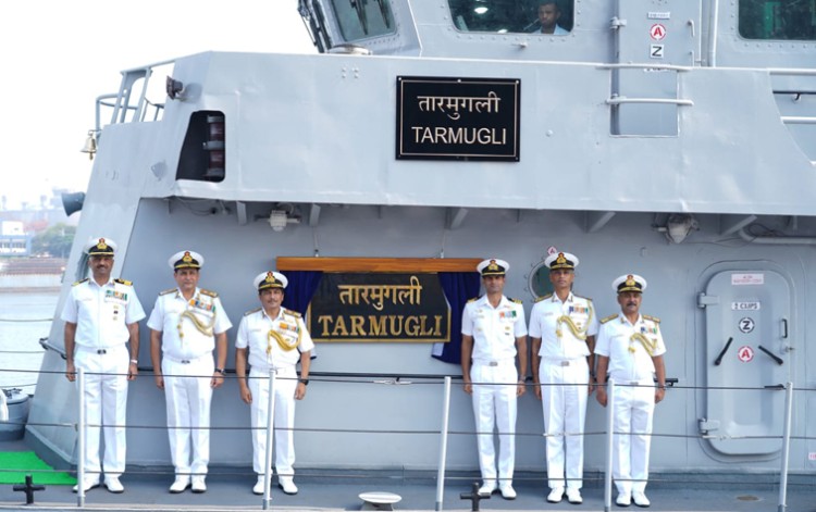 ins tarmugli joins indian navy