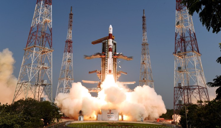 pslv-c45 successfully launched amisat and 28 satellites of other countries