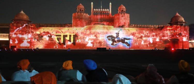 celebration of the 400th prakash parv of sri guru tegh bahadur at the red fort