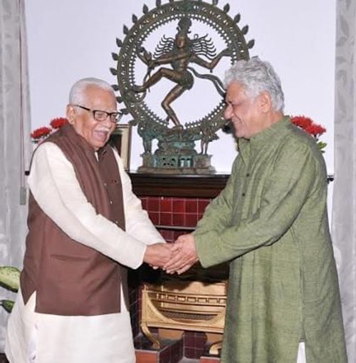 governor ram naik and om puri