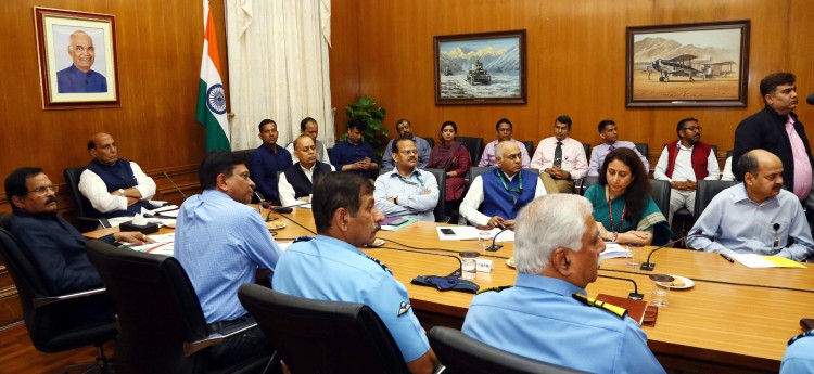 rajnath singh during the unveiling of draft defence procurement procedure (dpp) 2020