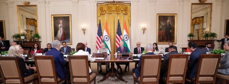 modi and biden meet tech companies and startup ceos