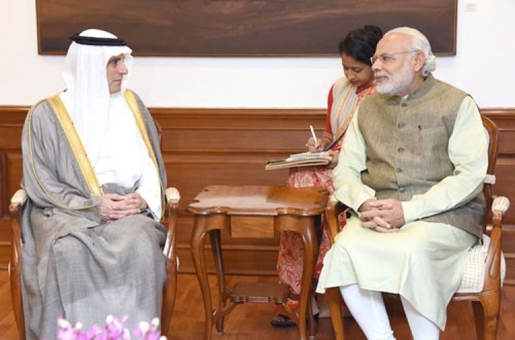 adel bin ahmed al jhuber and pm narendra modi