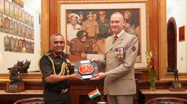 indian and french army chief