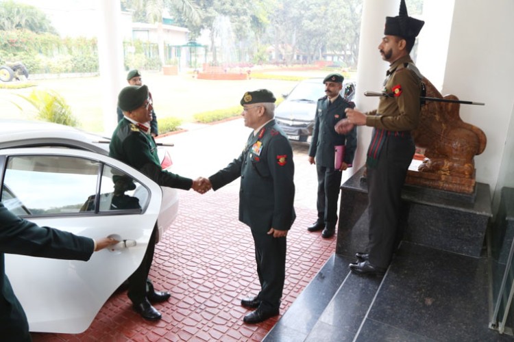 nepali army chief reached lucknow central command