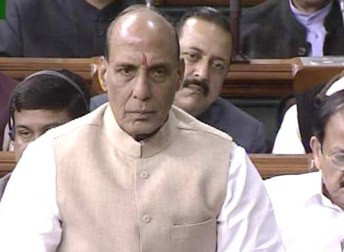 home minister rajnath singh statement in the lok sabha