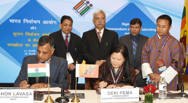 agreement on election management between india and bhutan