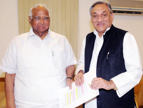 sharad pawar and vijay bahuguna