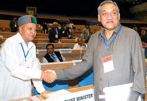 prem kumar dhumal and vijay bahuguna