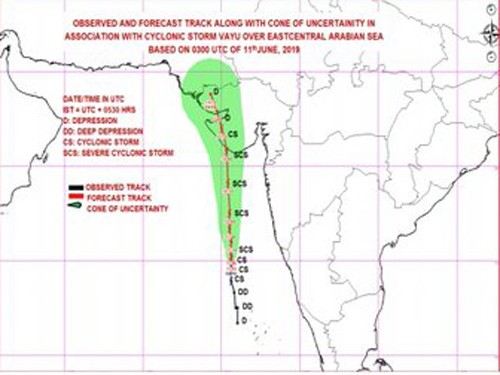 cyclone warning for gujarat coast