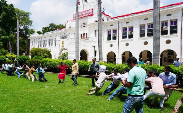 postal departments celebrated national sports day